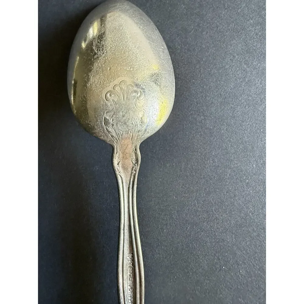 1847 Rogers Bros First Love Silverplate Spoon Vintage 1937